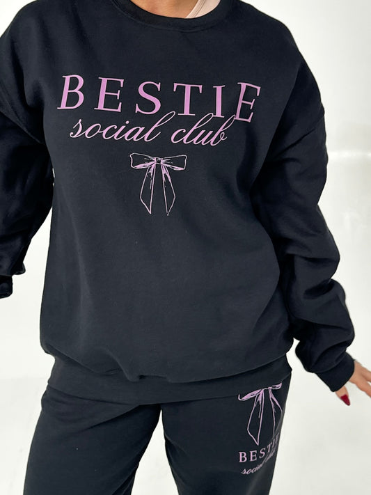 Bestie Social Club Crewneck