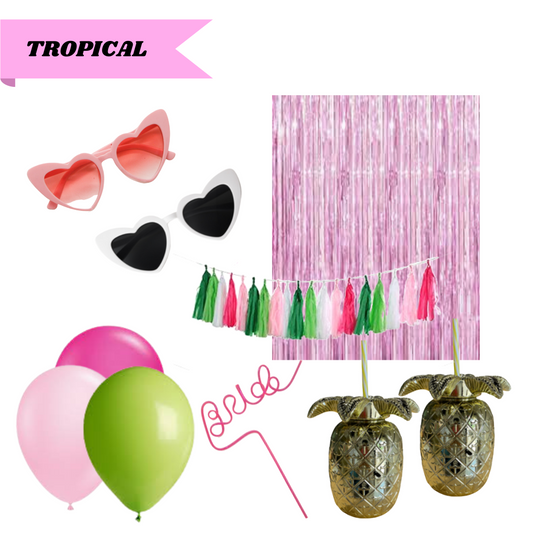 Tropical DIY Decor Kit